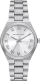  Shop Authentic Michael Kors Lennox Three Hand Silver Dial Silver Steel Strap Watch For Women - MK7393 - Luxxuri
