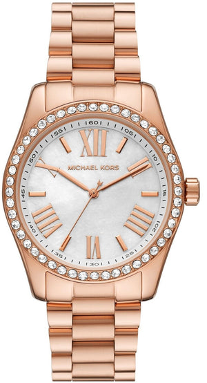  Shop Authentic Michael Kors Lexington White Dial Rose Gold Steel Strap Watch for Women - MK1088 - Luxxuri