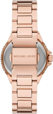  Shop Authentic Michael Kors Camille Multifunction White Dial Rose Gold Steel Strap Watch For Women  - MK4700 - Luxxuri