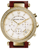  Shop Authentic Michael Kors Parker Champagne Dial Brown Leather Strap Watch for Women - MK2249 - Luxxuri