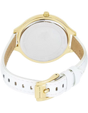  Shop Authentic Michael Kors Slim Runway Quartz Gold Dial White Leather Strap Watch For Women - MK2389 - Luxxuri