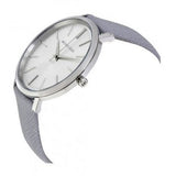  Shop Authentic Michael Kors Jaryn Quartz Silver Dial Grey Leather Strap Watch For Women - MK2470 - Luxxuri