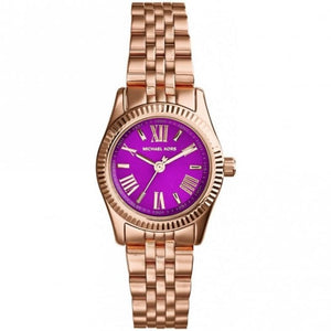  Shop Authentic Michael Kors Lexington Quartz Pink Dial Rose Gold Steel Strap Watch For Women - MK3273 - Luxxuri