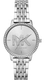  Shop Authentic Michael Kors Melissa Quartz Silver Dial Silver Steel Strap Watch for Women - MK4370 - Luxxuri
