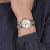  Shop Authentic Michael Kors Camille Multifunction White Dial Two Tone Steel Strap Watch For Women - MK6846 - Luxxuri