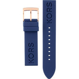  Shop Authentic Michael Kors Janelle Three Hand Blue Dial Blue Rubber Strap Watch For Women - MK7140 - Luxxuri