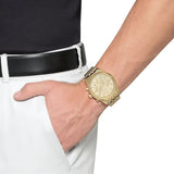  Shop Authentic Michael Kors Lexington Gold Dial Gold Steel Strap Watch for Men - MK8281 - Luxxuri