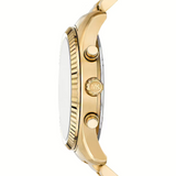  Shop Authentic Michael Kors Lexington Chronograph Blue Dial Gold Steel Strap Watch for Men - MK9153 - Luxxuri