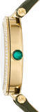  Shop Authentic Michael Kors Parker Green Dial Green Leather Strap Watch For Women - MK4724 - Luxxuri