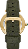  Shop Authentic Michael Kors Parker Green Dial Green Leather Strap Watch For Women - MK4724 - Luxxuri