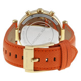  Shop Authentic Michael Kors Parker Champagne Dial Orange Leather Strap Watch for Women - MK2279 - Luxxuri