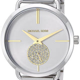  Shop Authentic Michael Kors Silver Dial Two Tone Steel Strap Watch for Women - MK3679 - Luxxuri