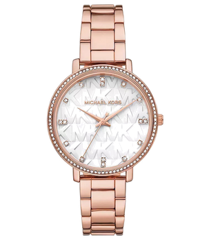  Shop Authentic Michael Kors Pyper Three-Hand White Dial Rose Gold Steel Strap Watch For Women - MK4594 - Luxxuri