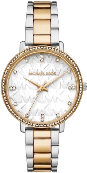  Shop Authentic Michael Kors Pyper Three Hand White Dial Two Tone Steel Strap Watch For Women - MK4595 - Luxxuri