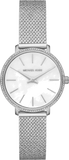  Shop Authentic Michael Kors Pyper Quartz Mother of Pearl White Dial Silver Mesh Strap Watch For Women - MK4618 - Luxxuri