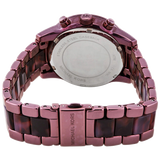  Shop Authentic Michael Kors Ritz Chronograph Purple Dial Purple Steel Strap Watch For Women - MK6720 - Luxxuri