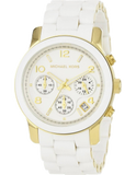  Shop Authentic Michael Kors Runway White Dial White Steel Strap Watch for Women - MK5145 - Luxxuri