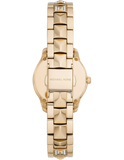  Shop Authentic Michael Kors Runway Mercer Analog Brown Dial Gold Steel Strap Watch For Women - MK6855 - Luxxuri