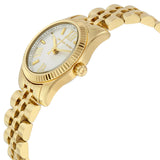  Shop Authentic Michael Kors Lexington Quartz Silver Dial Gold Steel Strap Watch For Women - MK3229 - Luxxuri