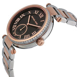  Shop Authentic Michael Kors Skylar Black Dial Two Tone Steel Strap Watch for Women - MK5957 - Luxxuri