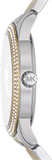  Shop Authentic Michael Kors Tibby Multifunction White Dial Two Tone Steel Strap Watch For Women - MK6825 - Luxxuri