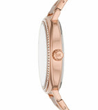  Shop Authentic Michael Kors Nia Quartz Rose Gold Dial Rose Gold Steel Strap Watch For Women - MK3990 - Luxxuri