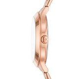  Shop Authentic Michael Kors Slim Runway Rose Gold Dial Rose Gold Steel Strap Watch for Women - MK4658 - Luxxuri