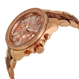  Shop Authentic Michael Kors Wren Diamonds Rose Gold Dial Two Tone Steel Strap Watch for Women - MK6159 - Luxxuri
