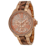  Shop Authentic Michael Kors Wren Diamonds Rose Gold Dial Two Tone Steel Strap Watch for Women - MK6159 - Luxxuri