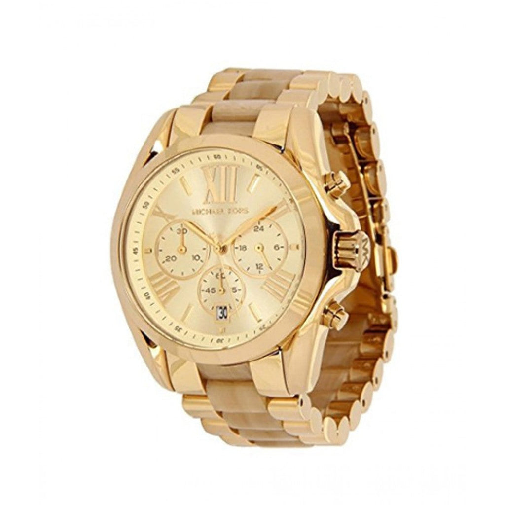  Shop Authentic Michael Kors Bradshaw Gold Dial Gold Steel Strap Watch for Women - MK5722 - Luxxuri