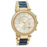  Shop Authentic Michael Kors Parker Gold Dial Two Tone Steel Strap Watch for Women - MK6238 - Luxxuri