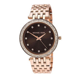  Shop Authentic Michael Kors Darci Brown Dial Rose Gold Stainless Steel Strap Watch for Women - MK3217 - Luxxuri