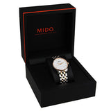  Shop Authentic Mido Baroncelli Automatic White Dial Two Tone Steel Strap Watch For Women - M8600.9.N6.1 - Luxxuri