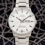  Shop Authentic Mido Commander II Automatic Chronometer Silver Dial Silver Steel Strap Watch For Men - M021.431.11.031.00 - Luxxuri