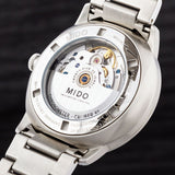  Shop Authentic Mido Commander II Automatic Black Dial Silver Steel Strap Watch For Men - M021.431.11.051.00 - Luxxuri