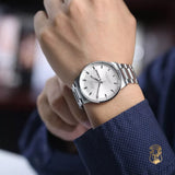  Shop Authentic Mido Commander II Automatic Chronometer Silver Dial Silver Steel Strap Watch For Men - M021.431.11.031.00 - Luxxuri