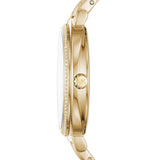  Shop Authentic Michael Kors Cinthia Quartz Gold Dial Gold Steel Strap Watch For Women - MK3681 - Luxxuri