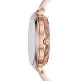  Shop Authentic Michael Kors Jaryn Quartz Rose Gold Dial Rose Gold Steel Strap Watch For Women - MK3735 - Luxxuri