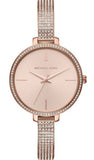  Shop Authentic Michael Kors Jaryn Quartz Rose Gold Dial Rose Gold Steel Strap Watch For Women - MK3785 - Luxxuri