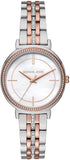  Shop Authentic Michael Kors Cinthia Mother of Pearl Dial Two Tone Steel Strap Watch For Women - MK3831 - Luxxuri