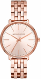  Shop Authentic Michael Kors Pyper Three-Hand Rose Gold Dial Rose Gold Steel Strap Watch For Women - MK3897 - Luxxuri