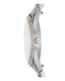  Shop Authentic Michael Kors Lauryn Quartz Mother of Pearl White Dial Two Tone Steel Strap Watch For Women - MK4366 - Luxxuri