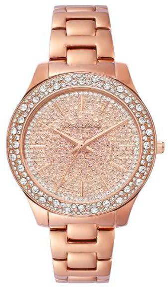  Shop Authentic Michael Kors Liliane Three Hand Rose Gold Dial Rose Gold Steel Strap Watch For Women - MK4651 - Luxxuri