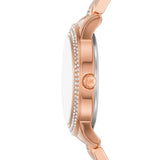  Shop Authentic Michael Kors Tibby Multifunction Crystals Maroon Dial Rose Gold Steel Strap Watch for Women - MK4685 - Luxxuri