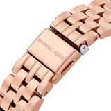  Shop Authentic Michael Kors Harlowe Rose Gold Dial Rose Gold Steel Strap Watch For Women - MK4710 - Luxxuri