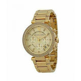  Shop Authentic Michael Kors Parker Gold Dial Gold Steel Strap Watch for Women - MK5354 - Luxxuri