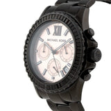  Shop Authentic Michael Kors Everest Quartz Rose Gold Dial Black Steel Strap Watch For Women - MK5872 - Luxxuri