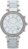  Shop Authentic Michael Kors Parker White Dial Two Tone Steel Strap Watch for Women - MK6138 - Luxxuri