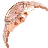  Shop Authentic Michael Kors Ritz Chronograph Mother of Pearl White Dial Two Tone Steel Strap Watch For Women - MK6769 - Luxxuri