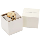  Shop Authentic Michael Kors Ritz Chronograph Gold Dial Gold Steel Strap Watch For Women - MK6937 - Luxxuri